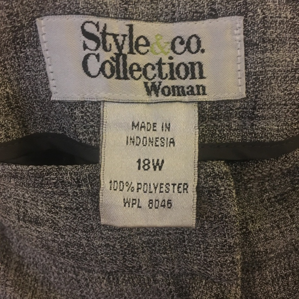 Women size 18 grey pants